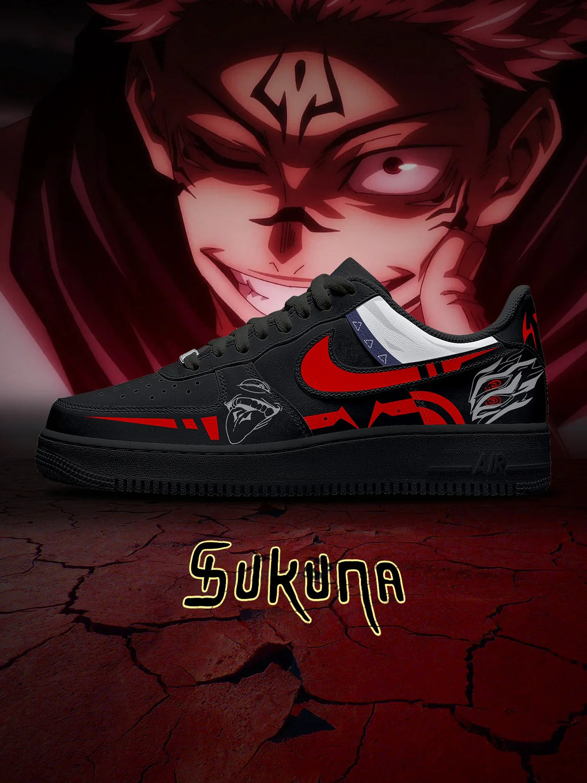 Sukuna limited edition Design Shoes F1