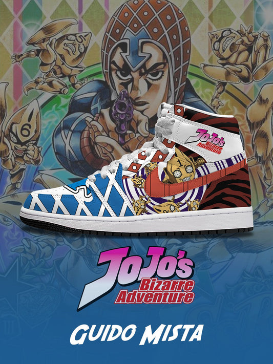 Guido Mista V.2 Custom High-Top Sneakers Design Shoes J1