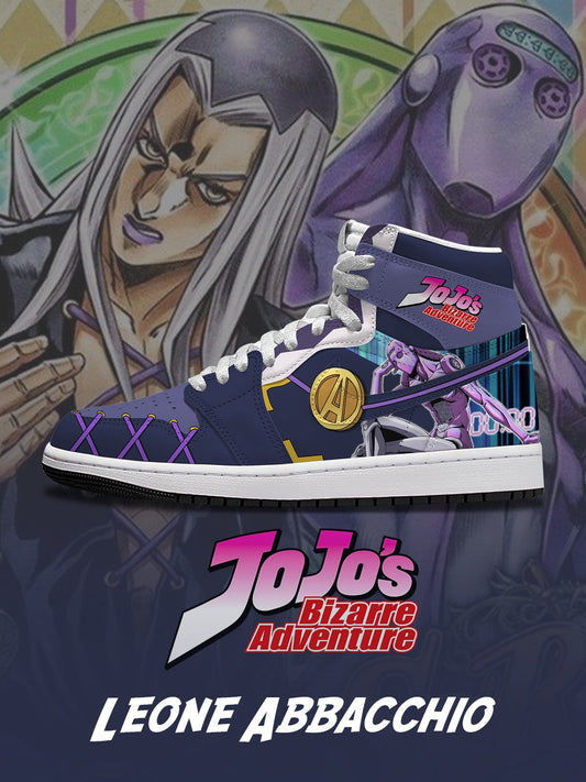 Leone Abbacchio V.2 Custom High-Top Sneakers Design Shoes J1