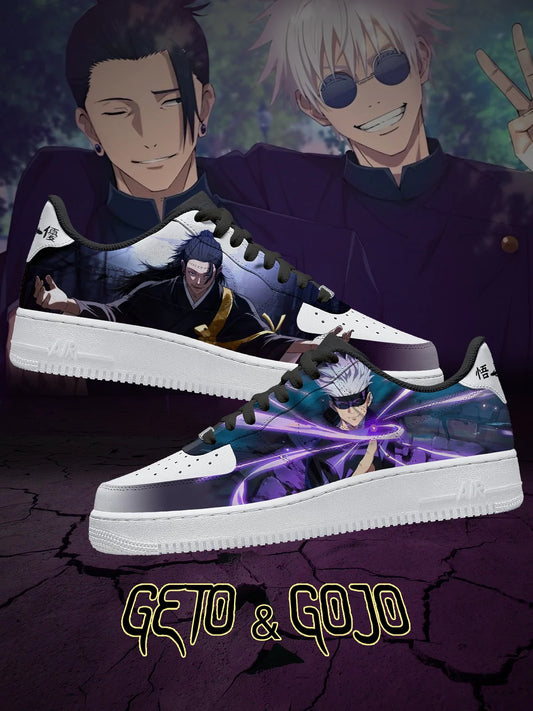Gojo and Geto limited edition Design Shoes F1