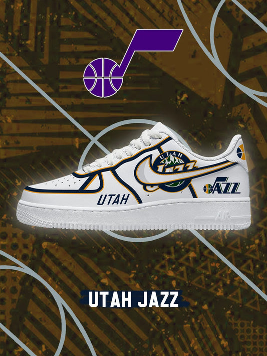 Utah Basketball limited edition Design Shoes F1