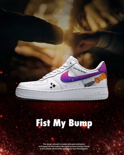 Fist My Bump Design Shoes F1
