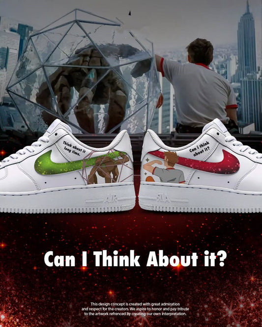 Can I Think About it ? Design Shoes F1