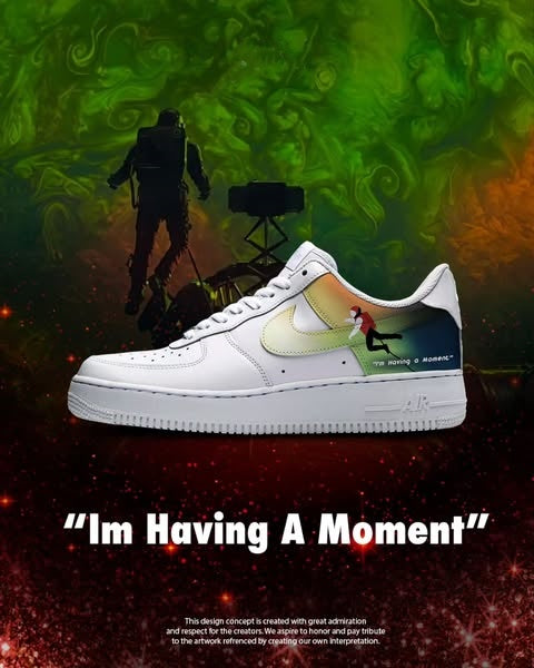 I'm having a moment Design Shoes F1