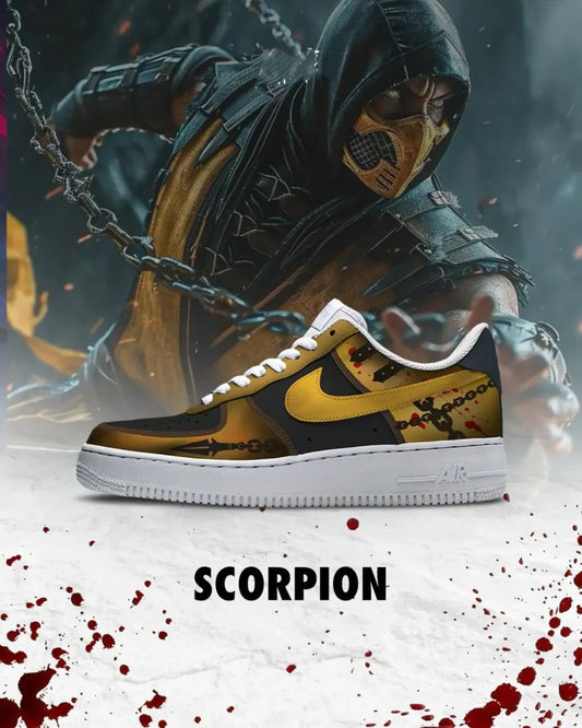 Scorpion Design Shoes F1