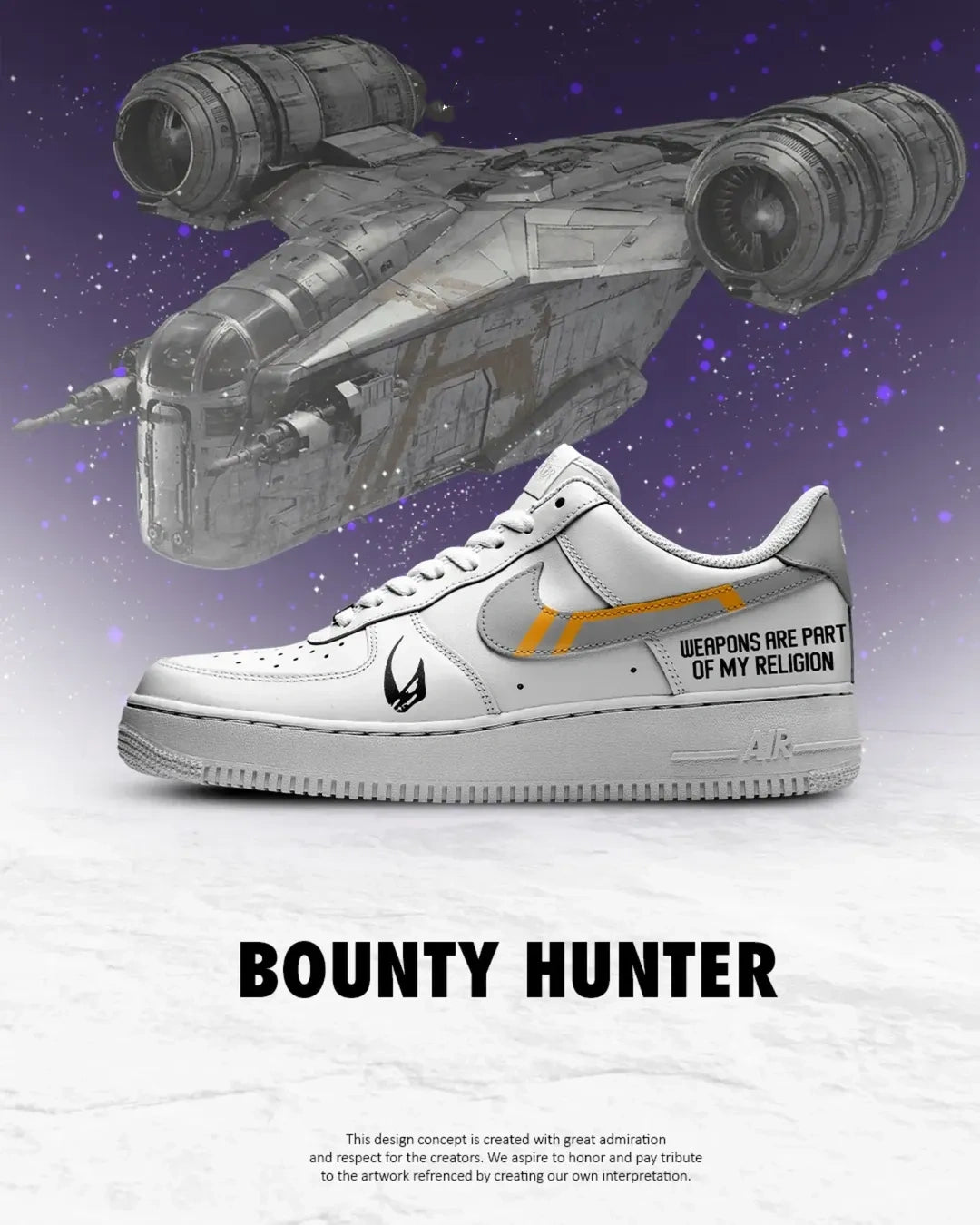 Bounty Hunter Design Shoes F1
