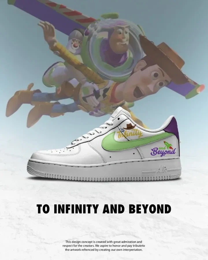 To Infinity and Beyond Design Shoes F1