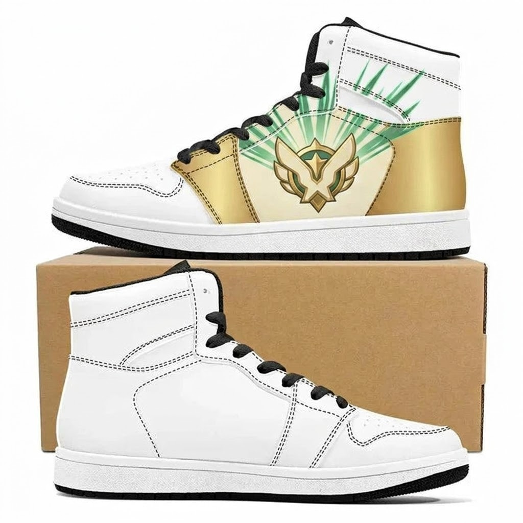 Victory Medal Burst Design Shoes J1