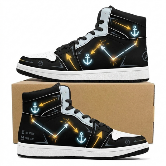 Map Ping Overdrive Design Shoes J1
