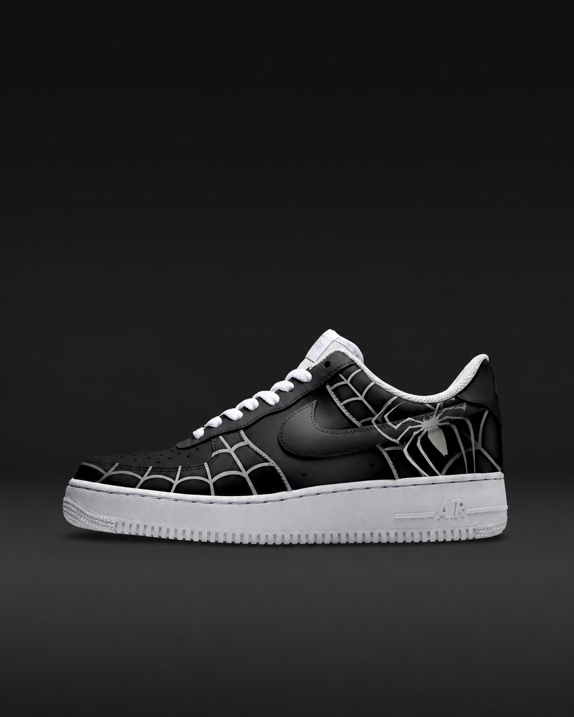 Black Suit Design Shoes F1