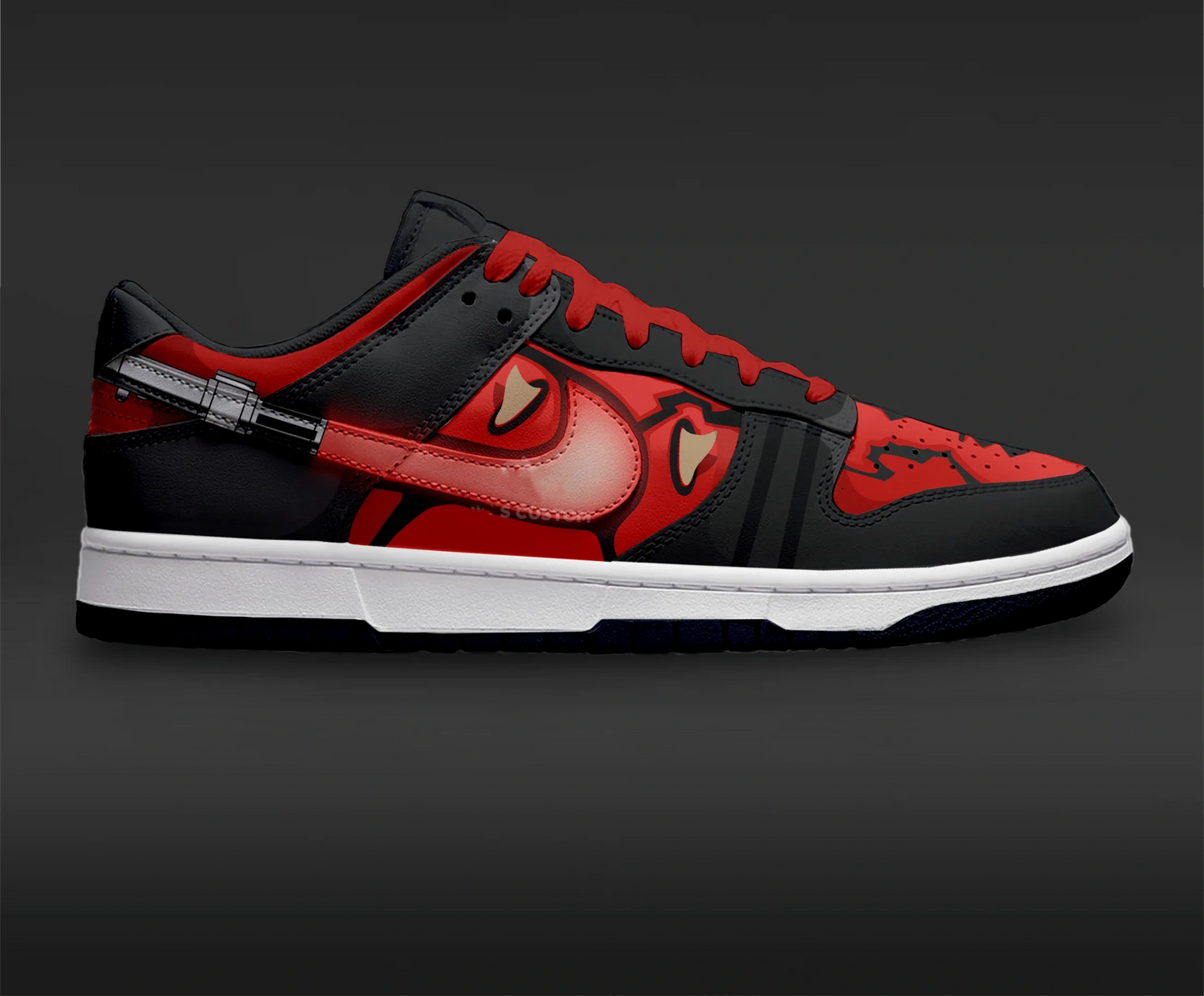 Darth Maul Design Shoes J1 Low Top