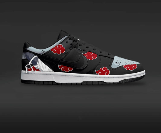 Kisame Akatsuki Design Shoes J1 Low Top