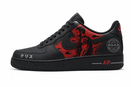 Chris Redfield Design Shoes F1