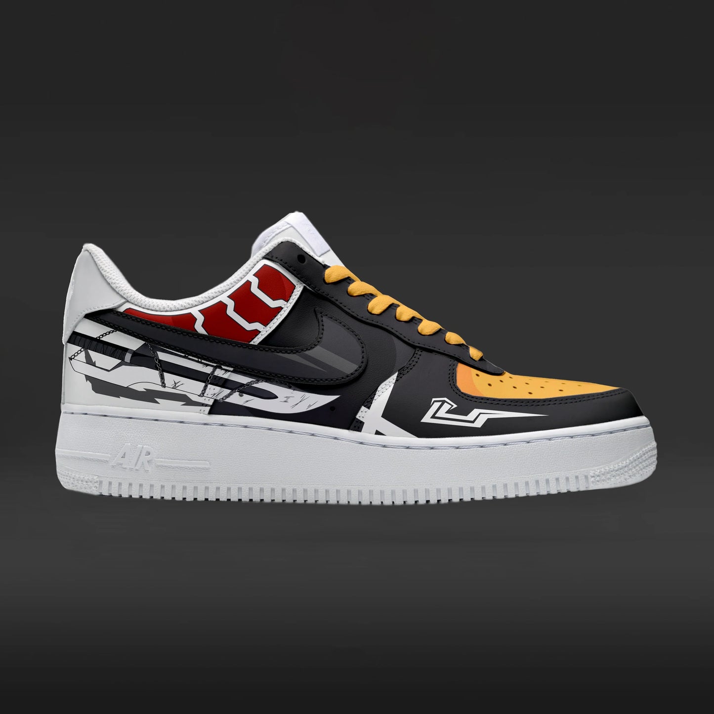 Ichigo's True Bankai (Tensa Zangetsu) Design Shoes F1