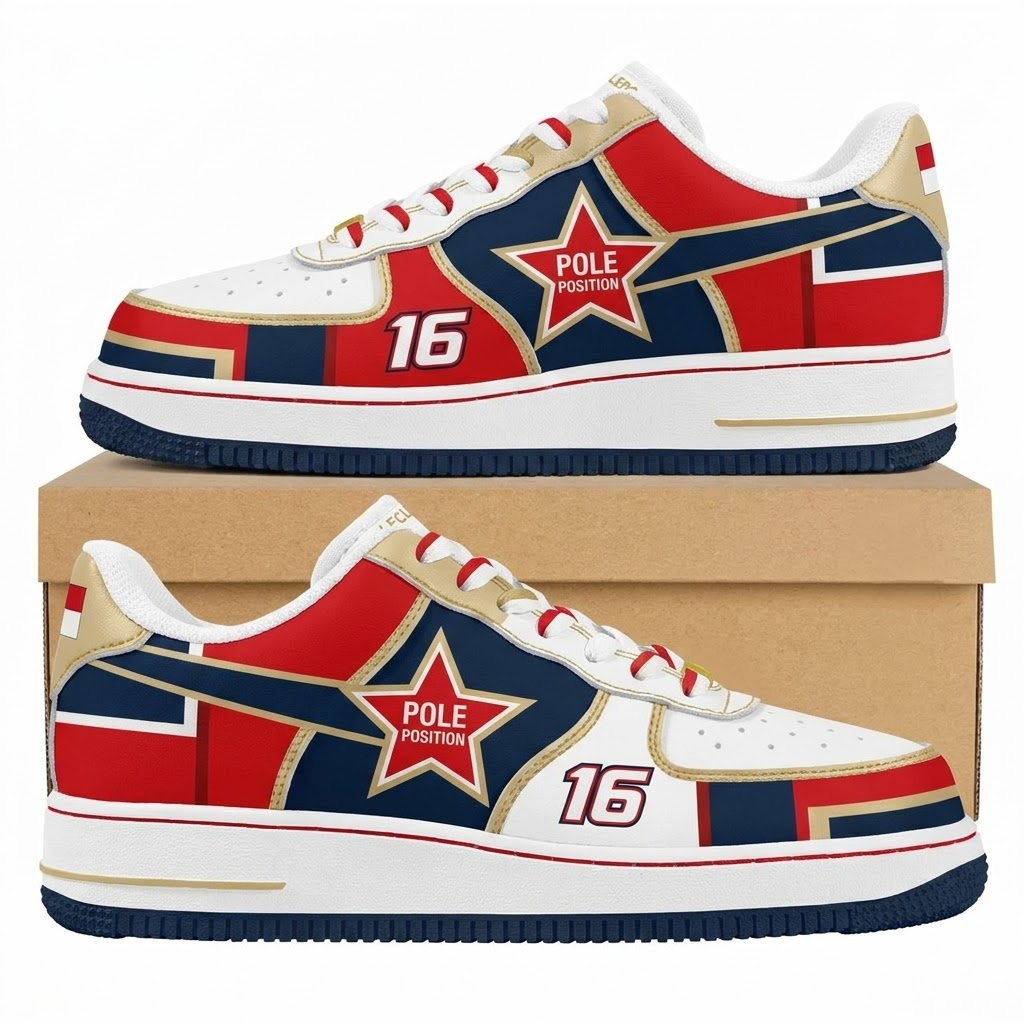 Monaco Pole Star Design Shoes F1