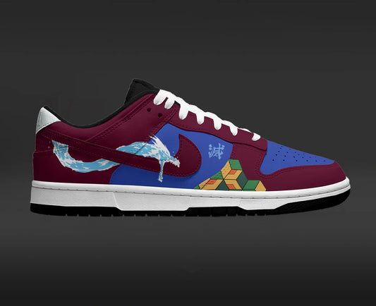 Giyu Tomioka Design Shoes J1 Low Top