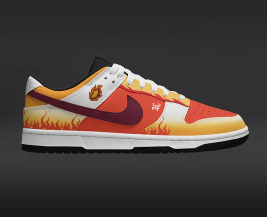 Rengoku Design Shoes J1 Low Top