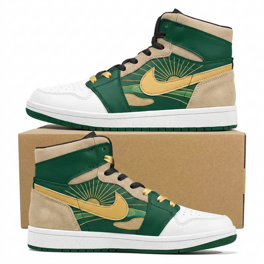 Major Morning Glow Design Shoes J1