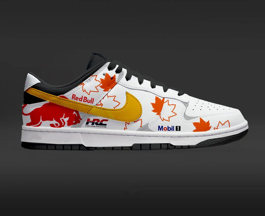 Yuki Tsunoda Helmet F1 Design Shoes J1 Low Top