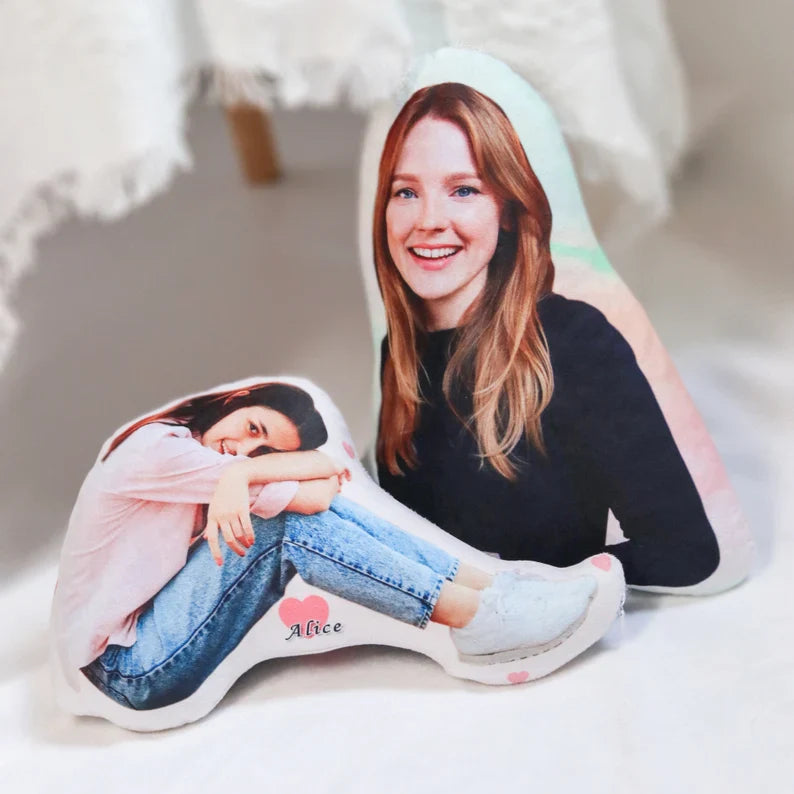 Personalized Photo DIY Flannel Pilow Cushion Available Worldwide