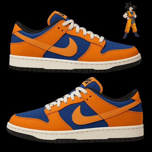 Goku Design Shoes J1 Low Top