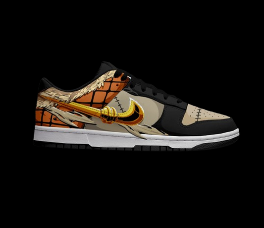 Crocodile Design Shoes J1 Low Top