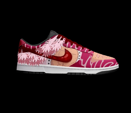 Doflamingo Design Shoes J1 Low Top