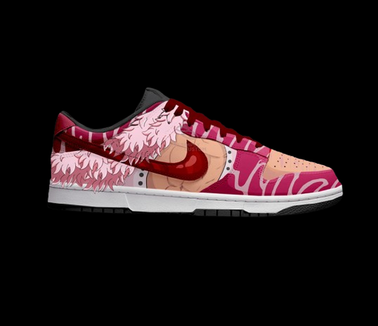Doflamingo Design Shoes J1 Low Top