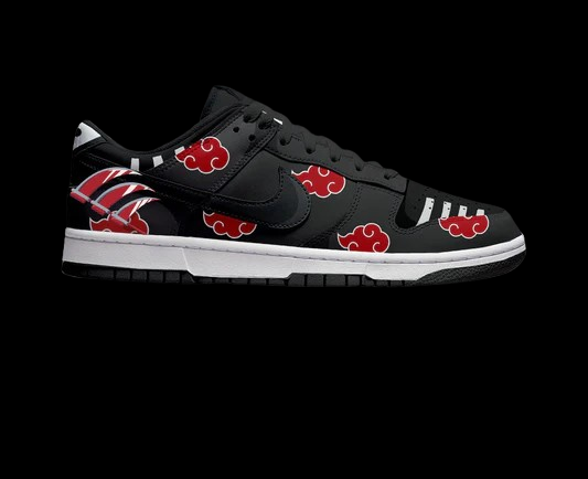 Hidan Akatsuki Design Shoes J1 Low Top