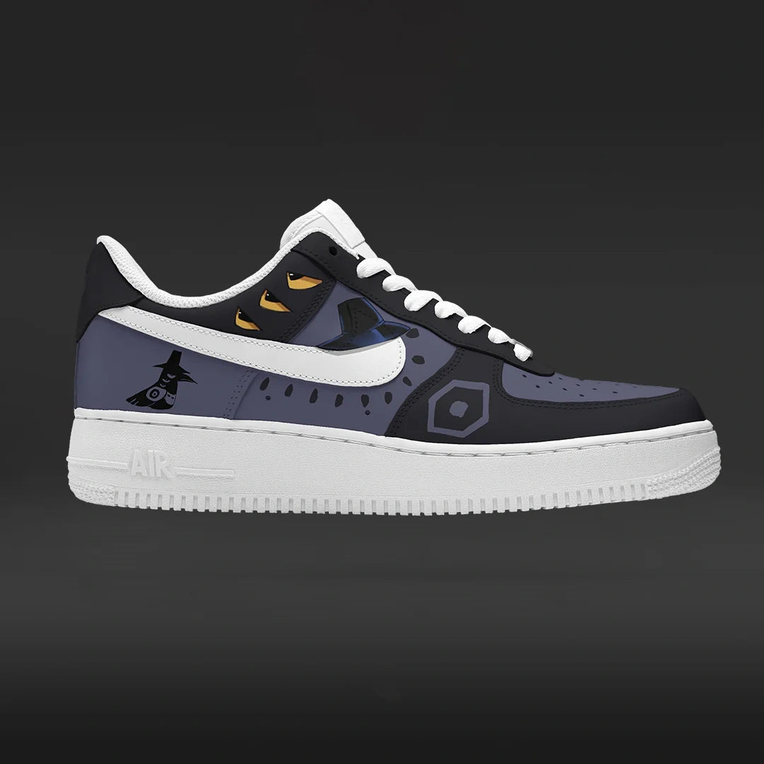 Jinu's Crow Design Shoes F1