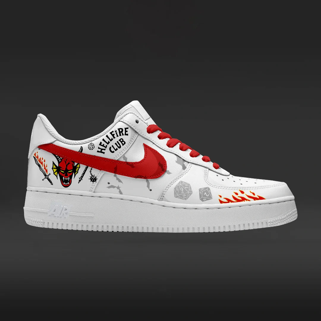 Hellfire Club limited edition Design Shoes F1